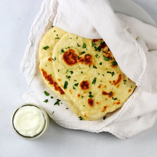 Yogurt Flatbread - Recipe photo by AGratefulMeal