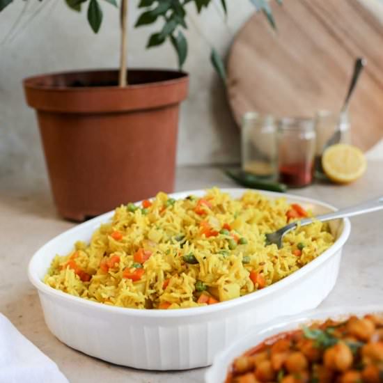 Vegan Vegetable Pulao (one-pot) - Recipe photo by cookingwithparita