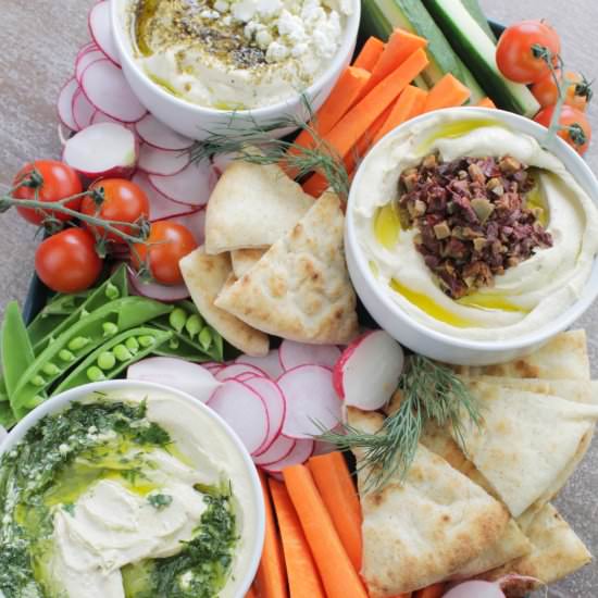 Hummus Platter - Recipe photo by homebodyeats