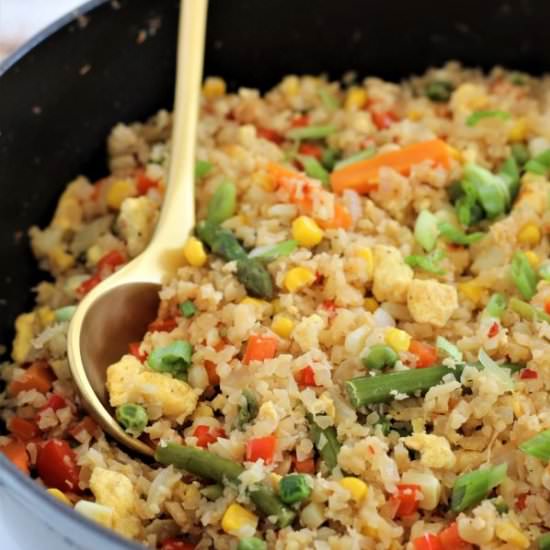 Vegetable Fried Cauli Rice - Recipe photo by waystomyheart