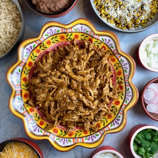 Pulled Chicken Tacos - Recipe photo by thebrookcook.wordpress.com