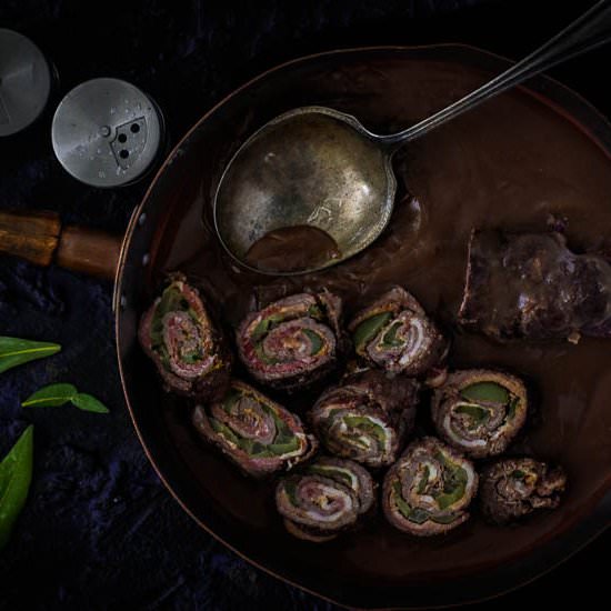 GERMAN BEEF ROULADEN - Recipe photo by hungerforspice