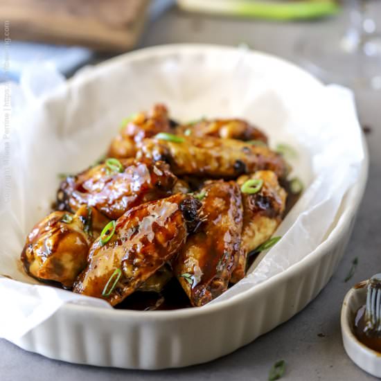 Bourbon Chicken Wings - Recipe photo by Craft Beering