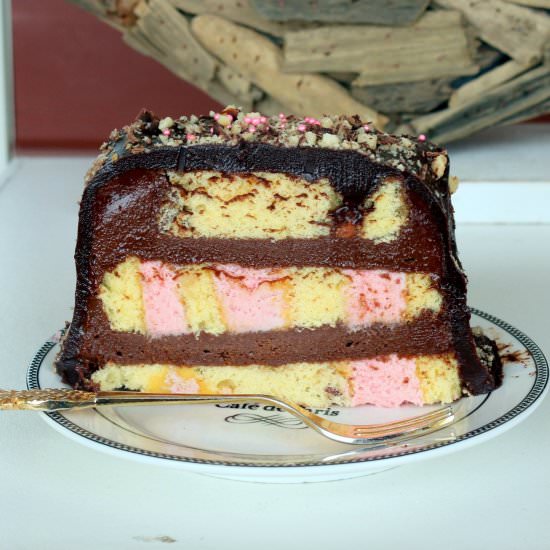 Pink Chocolate Nutella Cake - Recipe photo by 5 star cookies