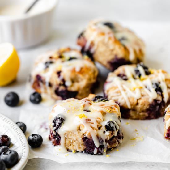 Blueberry Lemon Biscuits - Recipe photo by grandbabycakes