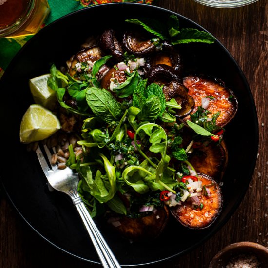 Melting Sweet Potato Bowls - Recipe photo by rhubarbandcod