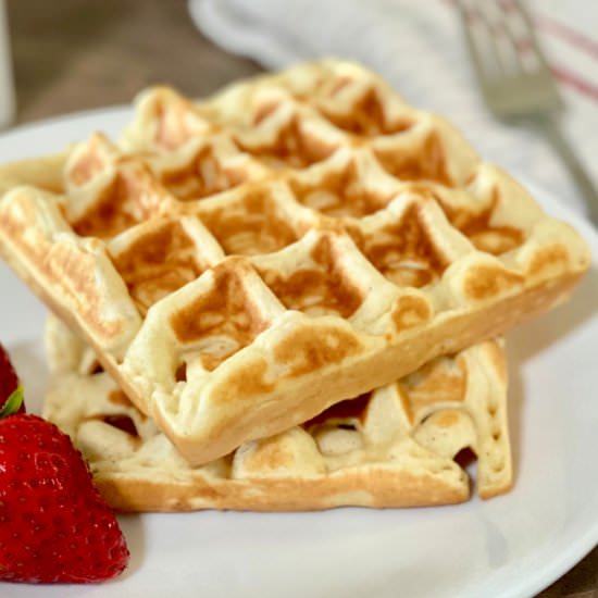Mochi Waffles - Recipe photo by theshortordercook