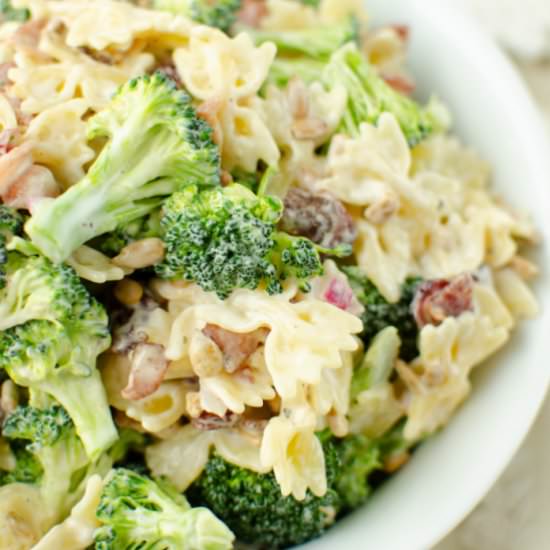Broccoli Pasta Salad - Recipe photo by fakeginger