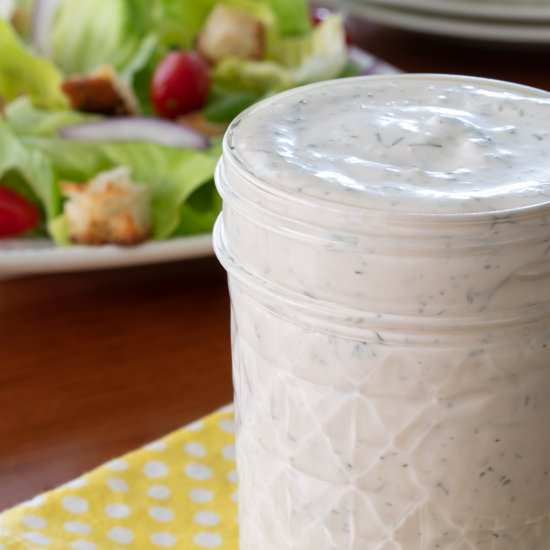 Creamy Dill Dressing - Recipe photo by For the Love of Cooking
