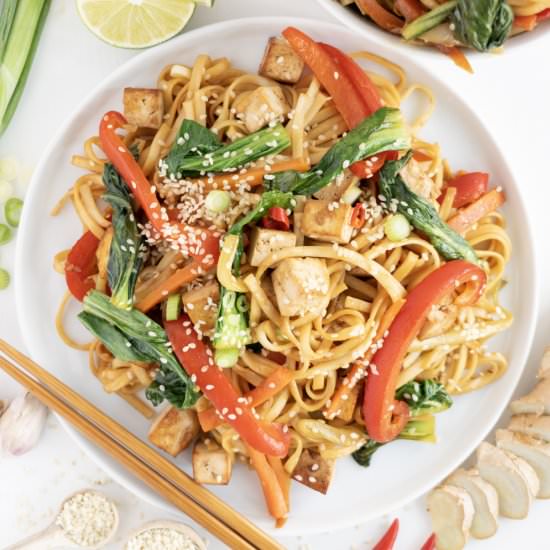 Vegan Stir-Fry Noodles - Recipe photo by saragatheringdreams