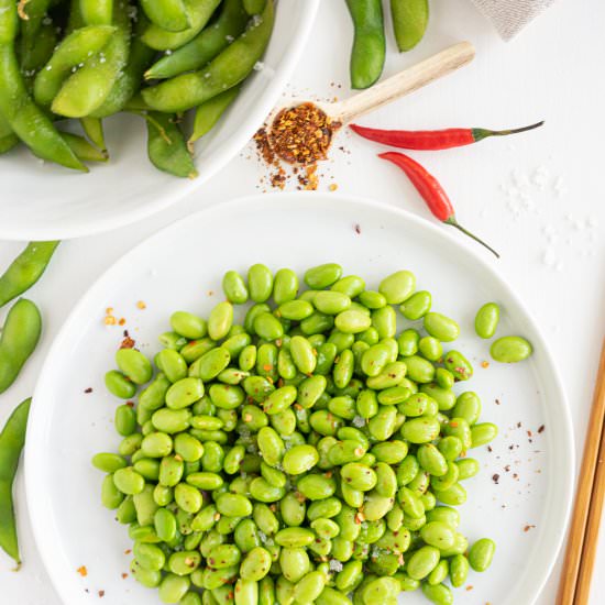 2 easy edamame recipes - Recipe photo by saragatheringdreams