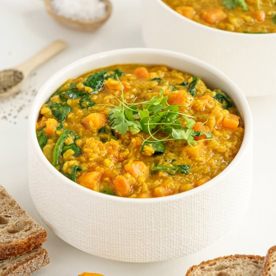 red lentil soup - Recipe photo by saragatheringdreams