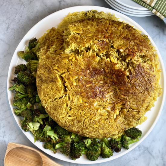 Maqlubeh (Maqluba) - Recipe photo by thebrookcook.wordpress.com