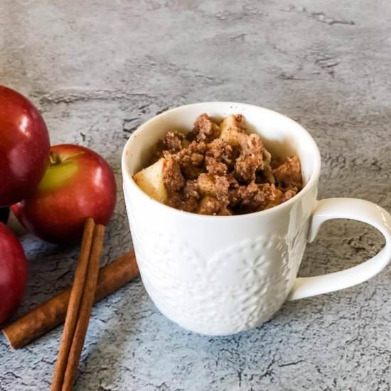 Apple Cobbler in a Mug - Recipe photo by thehelpfulgf
