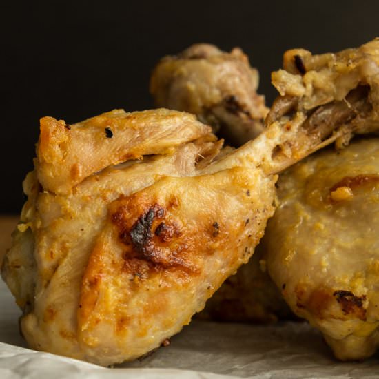 Lemon Dijon Chicken Drumsticks - Recipe photo by Tidbitsbytaylor