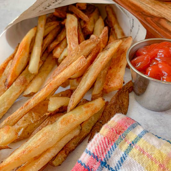 Crispy Oven Fries with Sea Salt - Recipe photo by NotEntirelyAverage