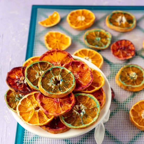 Dried Orange Slices - Recipe photo by vegandollhouse
