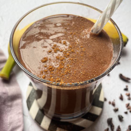 Banana Mocha Smoothie - Recipe photo by frozen_bananas_