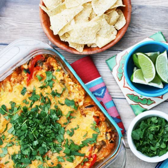 Chicken Fajita Bake - Recipe photo by cheap-recipe-blog