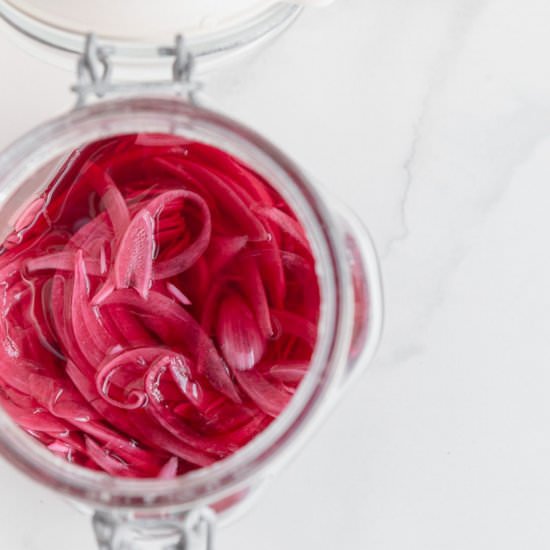 Quick Pickled Onion - Recipe photo by amandawilens