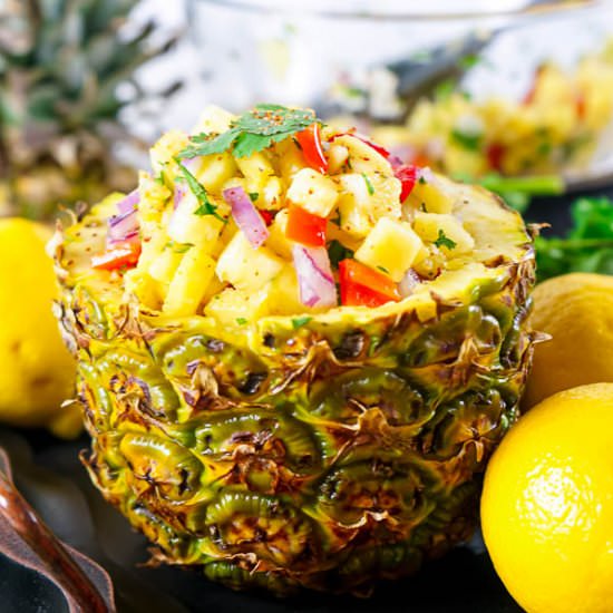 Pineapple Salsa - Recipe photo by Flavor Mosaic