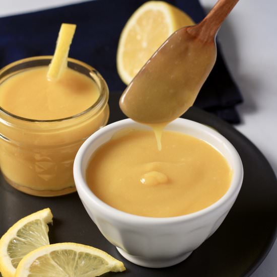 Lemon Curd - Recipe photo by My Life After Dairy