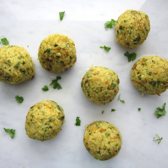 Chicken Rice Balls - Recipe photo by Cooking and Cooking