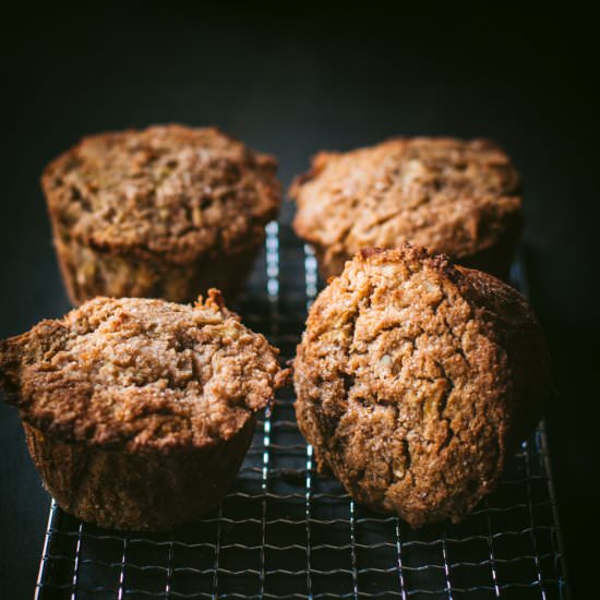 Walnut Zucchini Muffins - Recipe photo by lesyaholzapfel