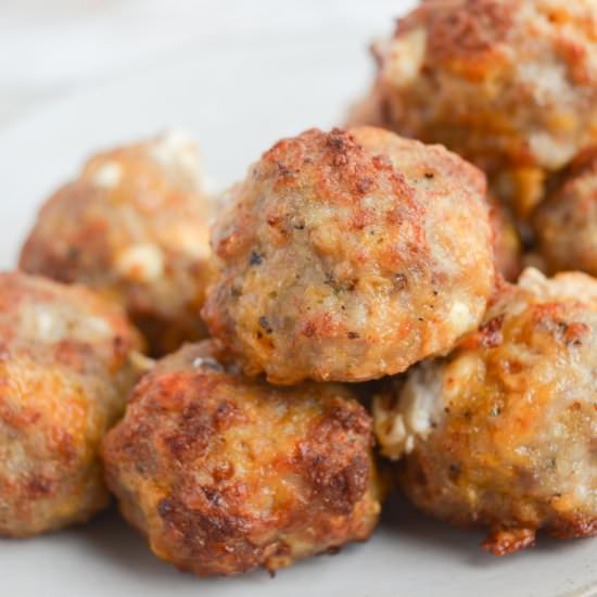 air fryer sausage and cheese balls - Recipe photo by heyketomama