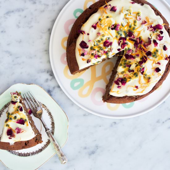 Classic Banana & Passionfruit Cake - Recipe photo by Made By Mandy