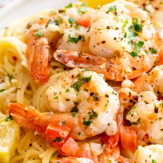 Shrimp Scampi - Recipe photo by Jessica Gavin