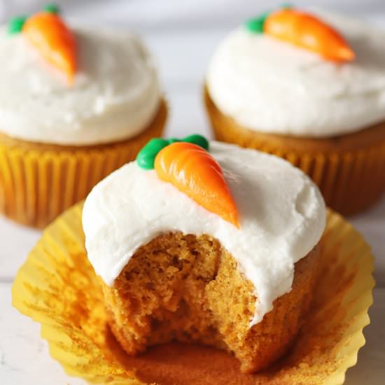 Carrot Cake Cupcakes - Recipe photo by ThisLittleCupcake