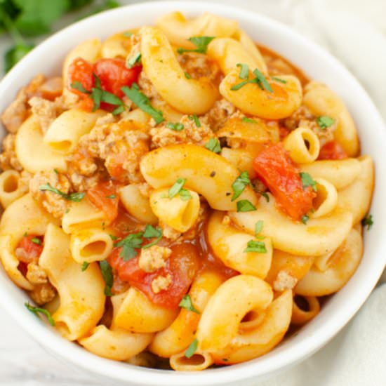 Turkey Goulash - Recipe photo by fakeginger