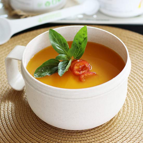 Protein-Power Creamy Soup - Recipe photo by gourmandelle