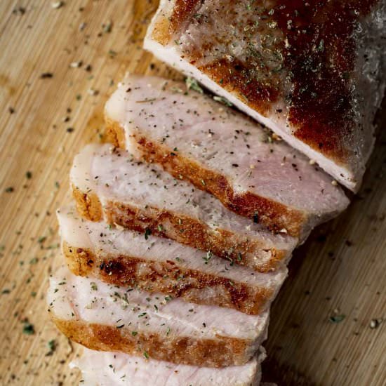 Sous Vide Pork Chops - Recipe photo by Went Here 8 This