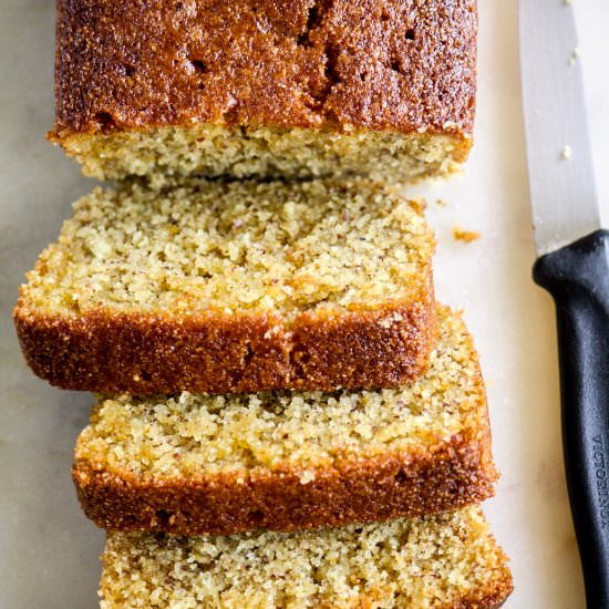 Orange Semolina Cake - Recipe photo by The Desserted Girl