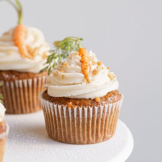 Small Batch Carrot Cupcakes - Recipe photo by amandawilens