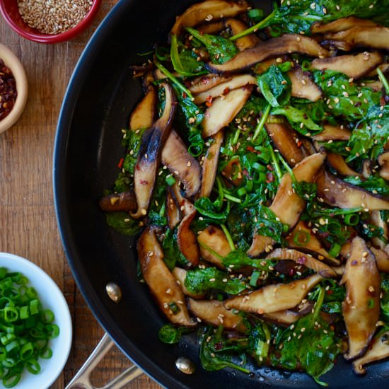 Sautéed Veg + Spicy Garlic Sauce - Recipe photo by justataste