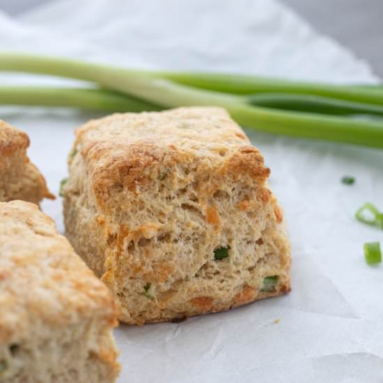 Green Onion and Gruyere Biscuits - Recipe photo by Aredspatula