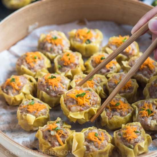 How to make Shumai (Siomai) - Recipe photo by Rivertenkitchen