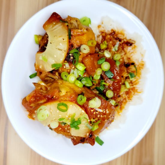 Pineapple Chicken - Recipe photo by Estelle Forrest