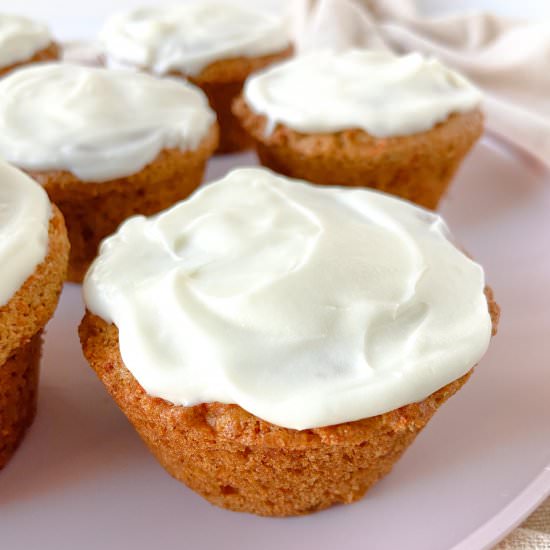 Carrot Cake Protein Muffins - Recipe photo by Sugarylogic
