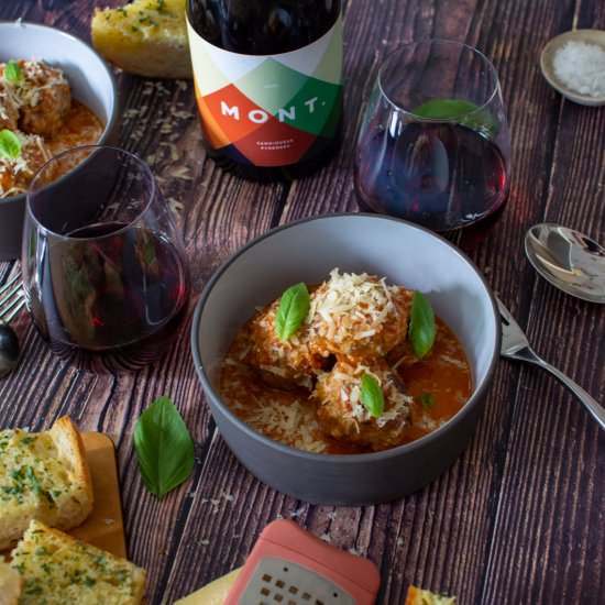 Meatball Marinara - Recipe photo by AnotherFoodBlogger