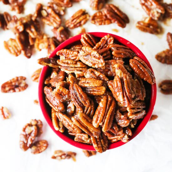 Sugared Pecans Recipe - Recipe photo by pipandebby