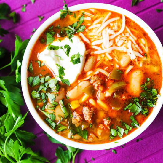 White Chili Recipe - Recipe photo by pipandebby