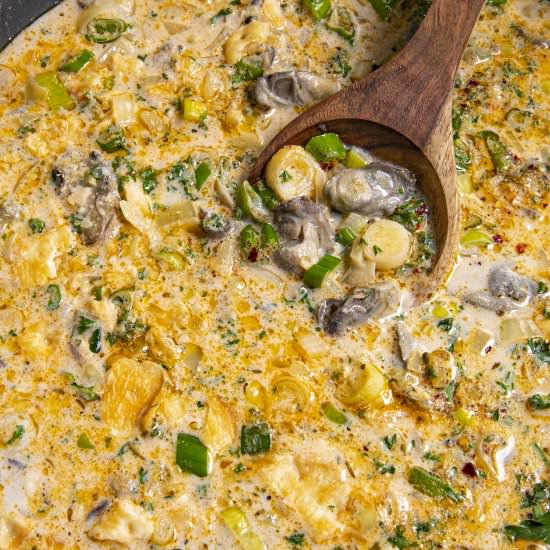Oyster Stew - Recipe photo by ChiliPepperMadness