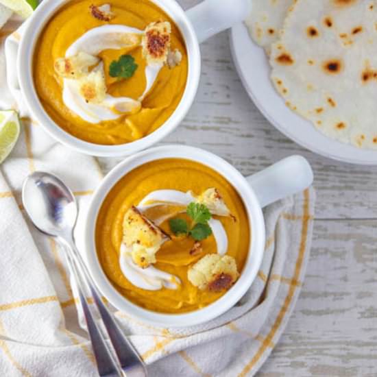 Curry Cauliflower Soup - Recipe photo by Tastefulventure