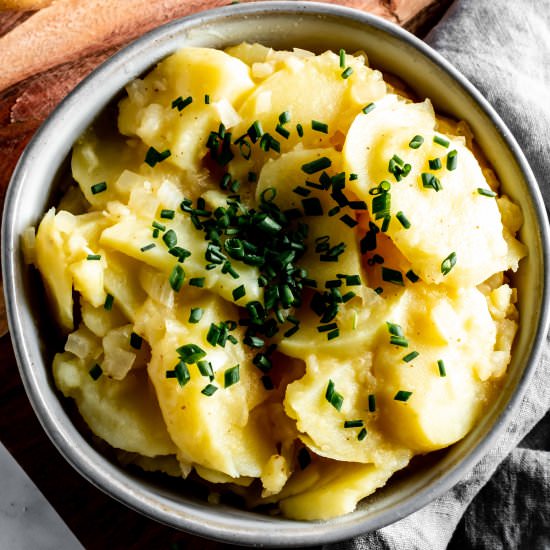 swabian potato salad - Recipe photo by whisked away kitchen