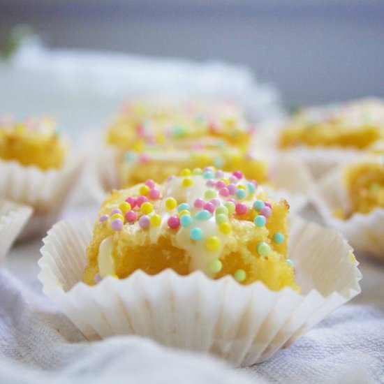 Perky Lemon Squares - Recipe photo by camptopisaw
