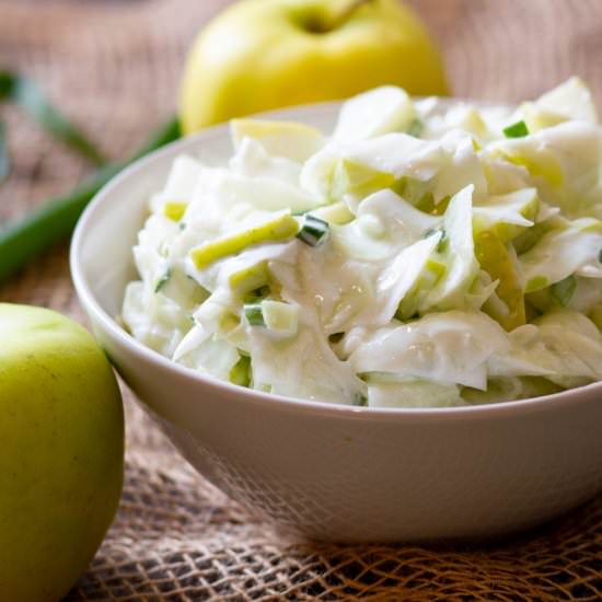 Kohlrabi salad - Recipe photo by mecooks.com